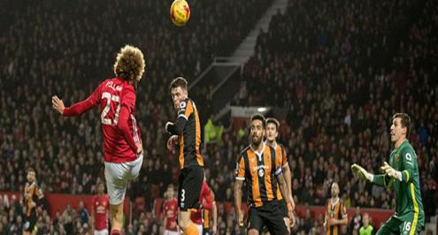 بالفيديو.. فيلاني يُسجل واليونايتد يضع قدما في نهائي كأس الرابطة على حساب هال 